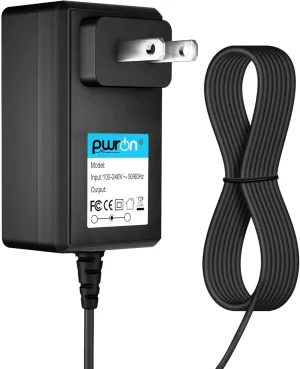 PwrON (6.6FT Cable) AC to DC Adapter for Reloop Contour Interface Edition Mixage Professional MIDI DJ Controller Power Supply Cord