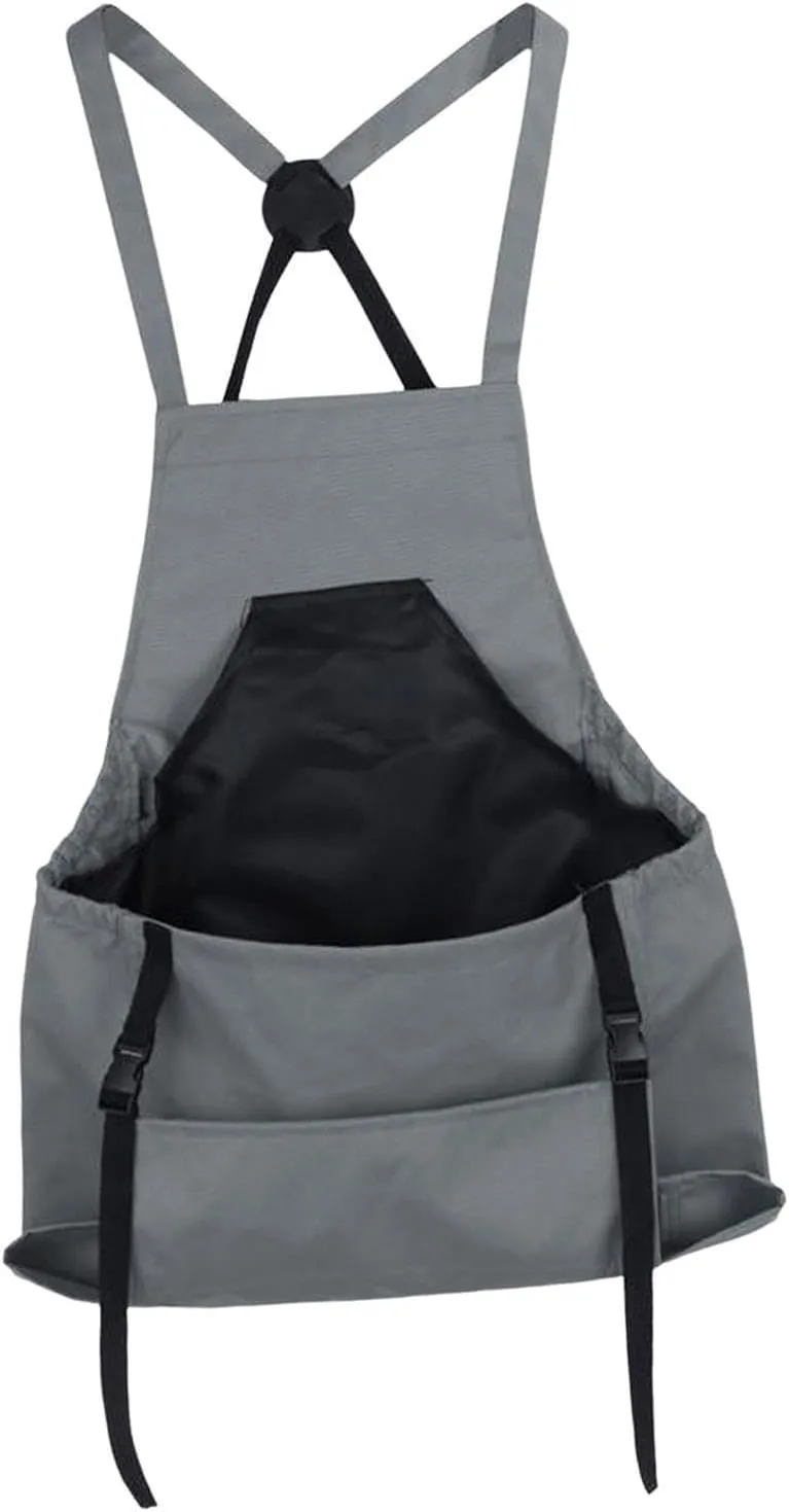 Quick-Unload Gardening Apron for Fruit Picking, Farm Work,Adjustable Water-Resistant Oxford with Quick Release Buckle