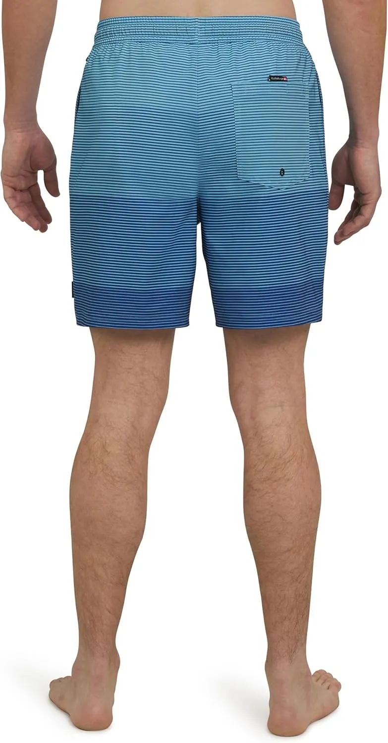 Quiksilver Men's Swimwear Regular Fit Stretchable Comfort Liner Swim Trunks (S-XXL)