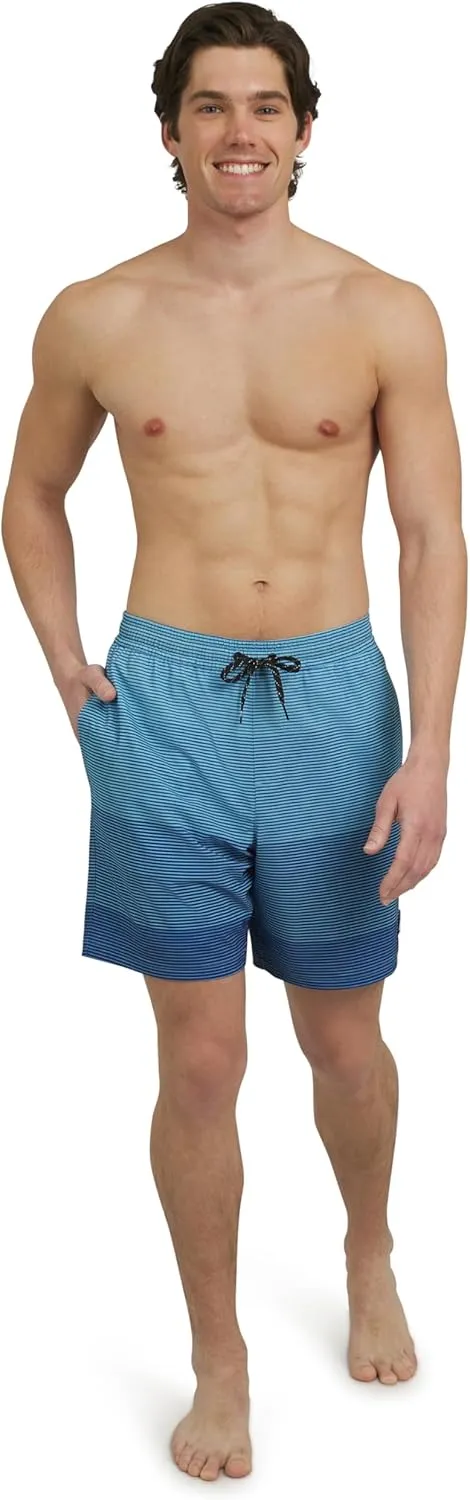Quiksilver Men's Swimwear Regular Fit Stretchable Comfort Liner Swim Trunks (S-XXL)