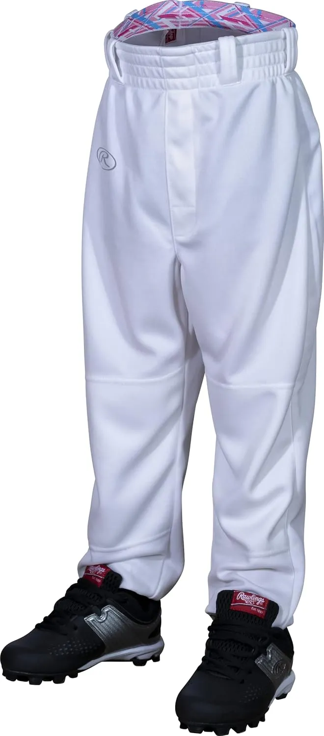 Rawlings | Remix | T-Ball & Youth | Baseball & Softball | Game/Practice Pants | Multiple Colors
