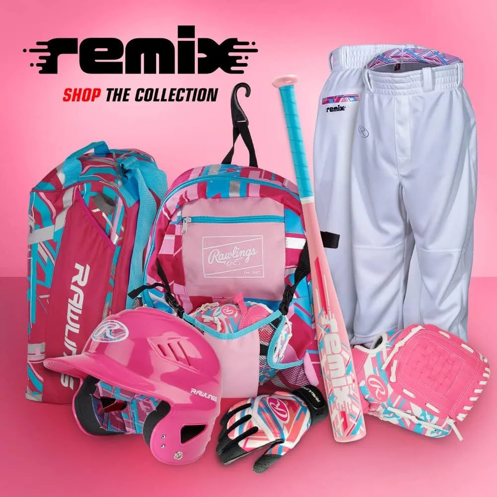 Rawlings | Remix | T-Ball & Youth | Baseball & Softball | Game/Practice Pants | Multiple Colors