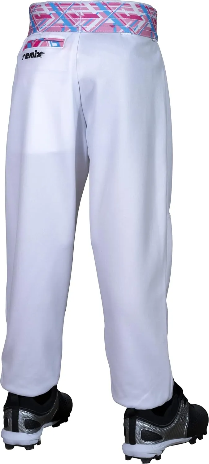 Rawlings | Remix | T-Ball & Youth | Baseball & Softball | Game/Practice Pants | Multiple Colors