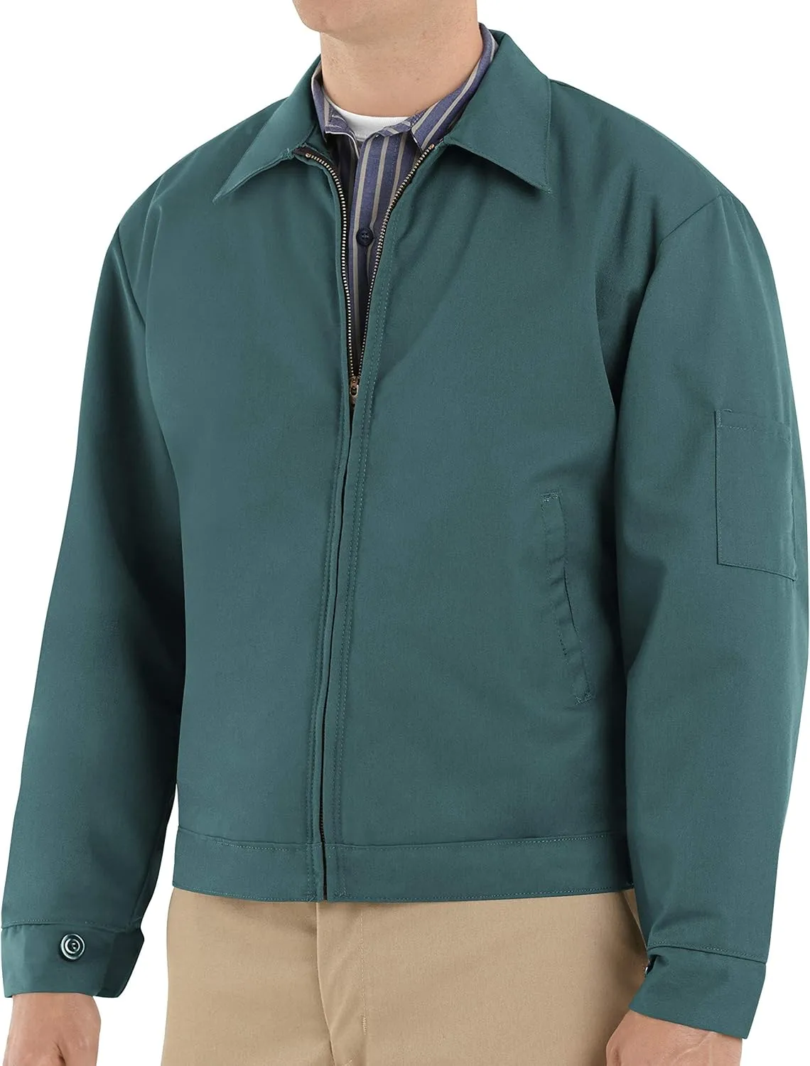 Red Kap Men's Slash Pocket Jacket