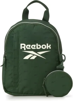 Reebok Women's Backpack - Lightweight Mini Essential Backpack - Small Casual Travel Bag for Women, Green Reagan