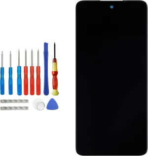 Replacement LCD Display Compatible with Huawei P Smart 2021 6.67 inch LCD Digitizer Touch Screen Assembly with Toolkit (Black)
