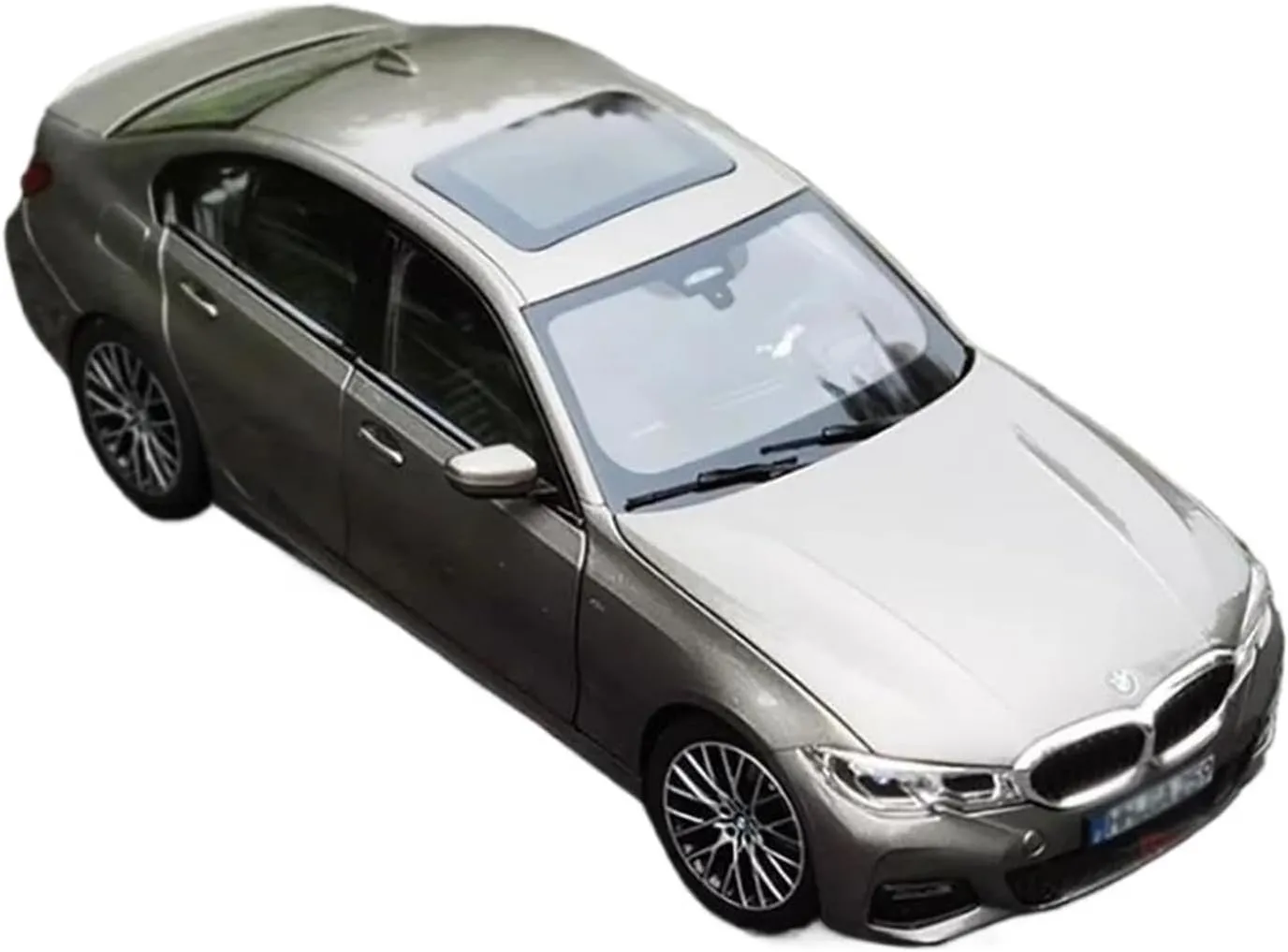 Resin Car Models Kit 1 18 Fit for BMW G20 330i 2019 3 Series Alloy Simulation Car Model Static Collection Decorated Souvenir