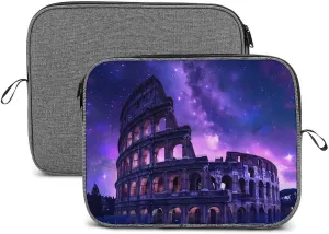 Rome Italy Famous Ancient Landmark Laptop Sleeve Durable Computer Bag Protective Carrying Case Briefcase for Work Business 14inch