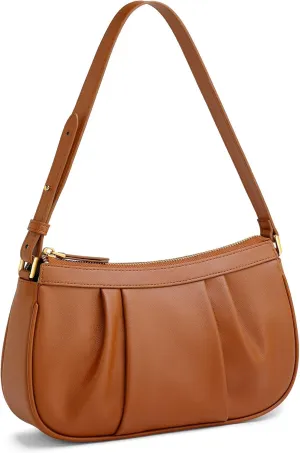 RONSIN Small Shoulder Bag for Women Mini Clutch Purse Tote Handbag Zipper Closure Crossbody Hobo Purse
