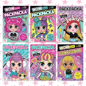 Russian Coloring Book Set for Girls – Раскраски Girls 6 Books – Fashion Coloring Activity for Kids Ages 5  – Compact Size Ideal for Travel – Russian Language Learning Fun