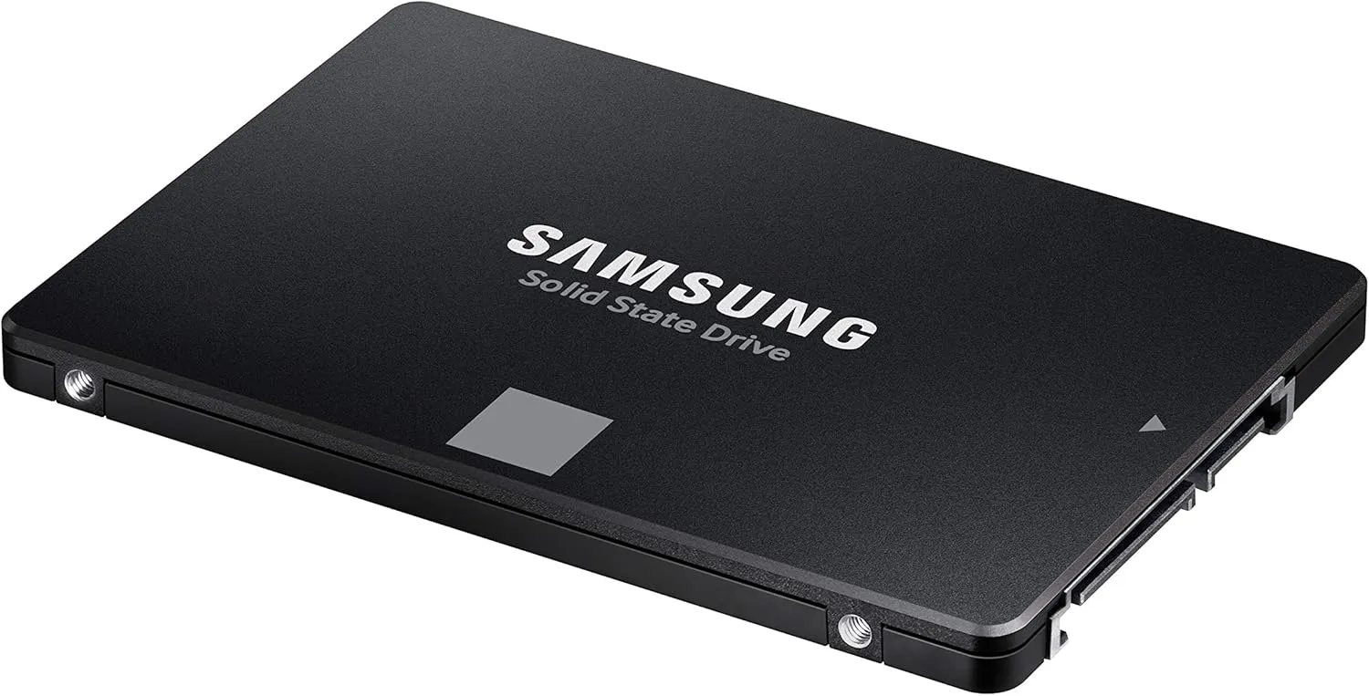 SAMSUNG 870 EVO SATA III SSD 1TB 2.5” Internal Solid State Drive, Upgrade PC or Laptop Memory and Storage for IT Pros, Creators, Everyday Users, MZ-77E1T0B/AM