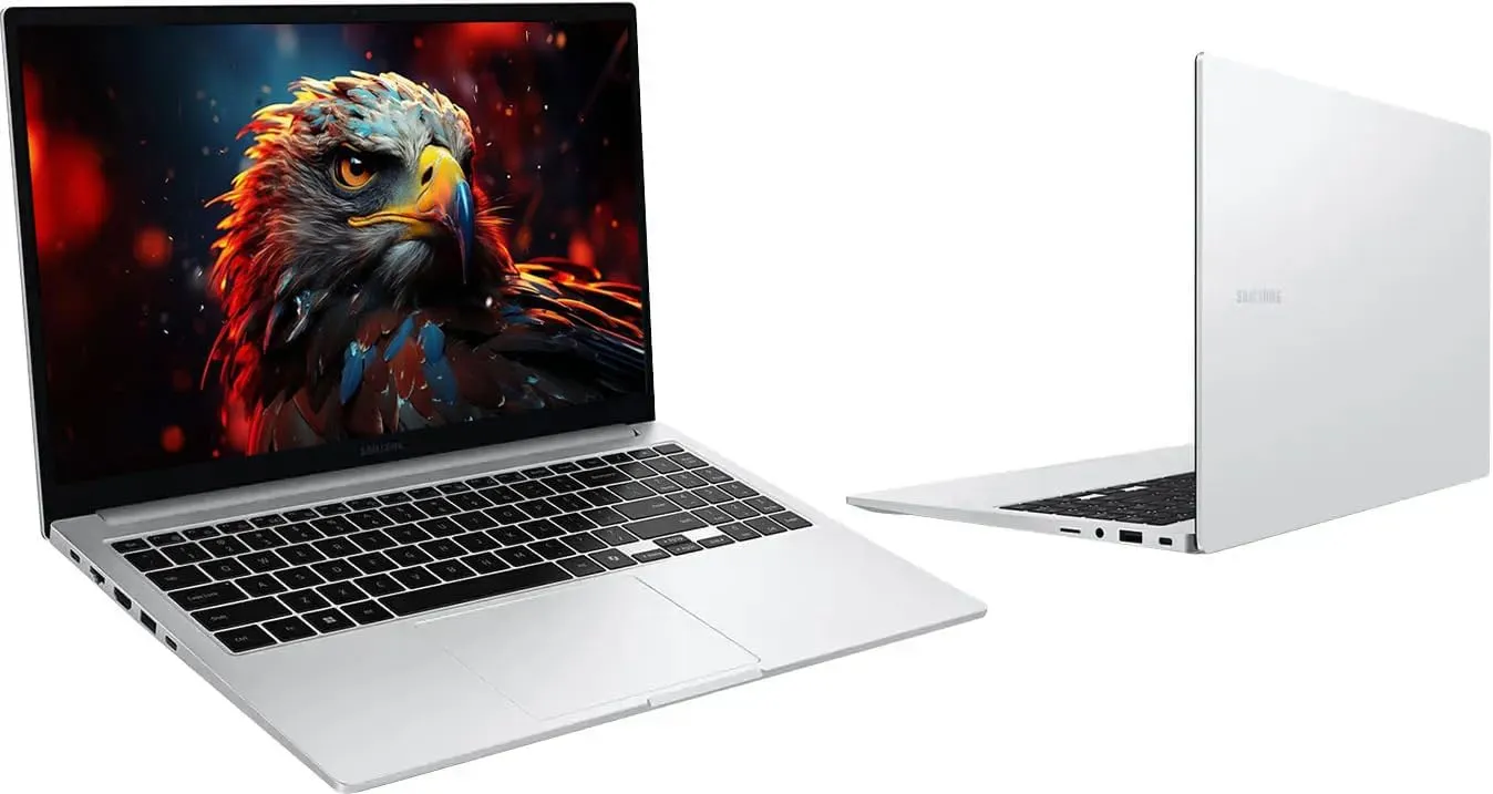 Samsung Galaxy Book4 AI Business Laptop [windows 11 Pro], 15.6" FHD, Intel 10-Core 7-150U, 16GB RAM, 4TB SSD, Lifetime Microsoft Office, Backlit KB, Fingerprint, RJ-45, 15Hrs Battery Life, Hub Battery