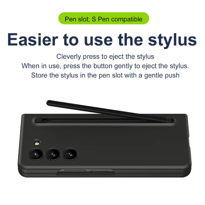 Samsung Galaxy Z Fold 3 Slim S-Pen Case - Black