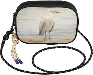 Seabird Fence Vintage Small Crossbody Bags for Women Cell Phone Purses Women's Shoulder Handbag Wallet Purse