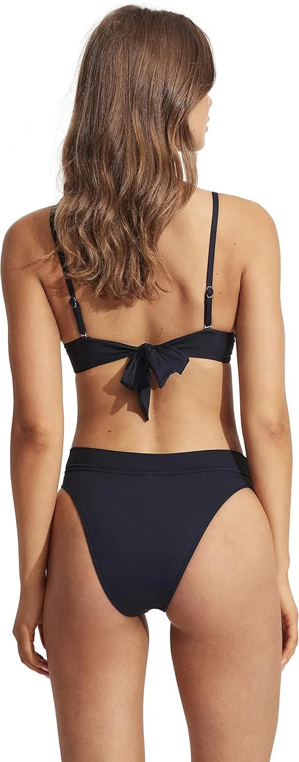 Seafolly Women's High Waist Rio Pant Bikini Swimsuit Swimwear