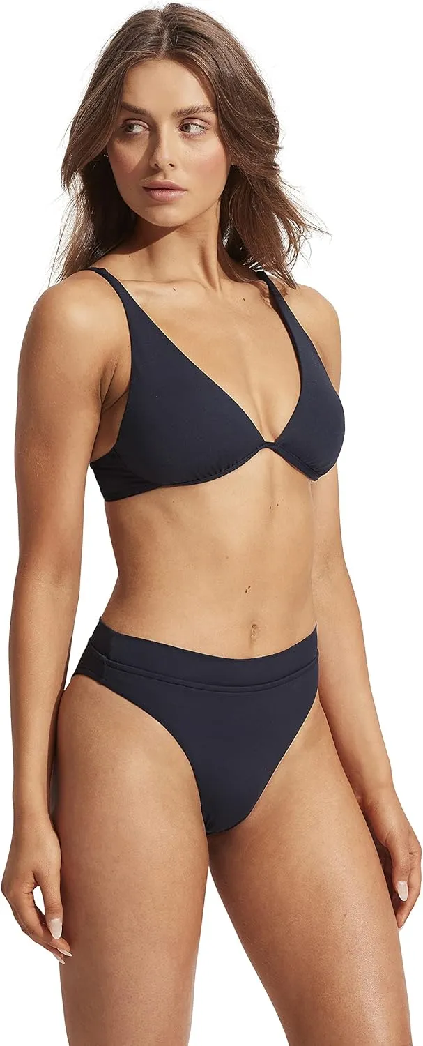 Seafolly Women's High Waist Rio Pant Bikini Swimsuit Swimwear