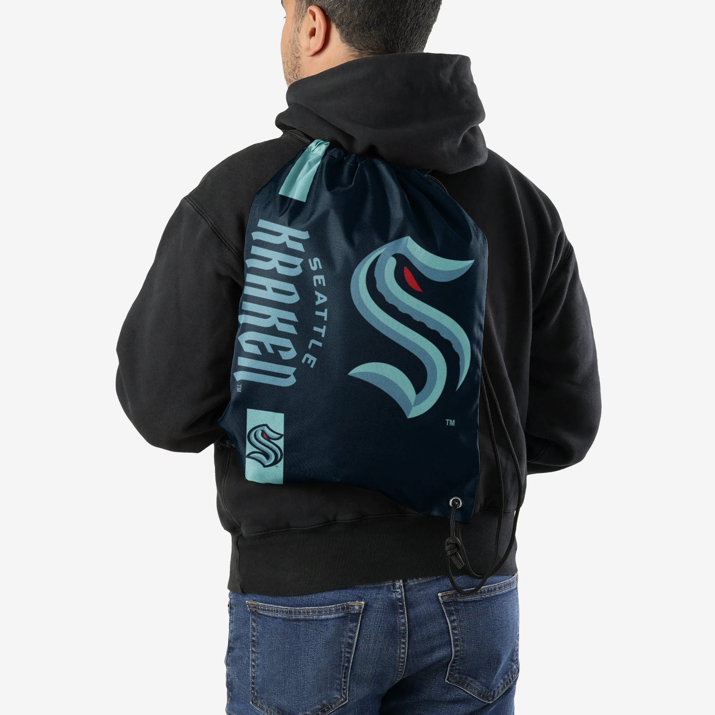 Seattle Kraken Big Logo Drawstring Backpack