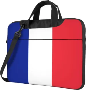 Serbian flag Laptop Bag, 15.6 inch Laptop Case Shoulder Messenger Bag Briefcase Computer Bag for Men Women