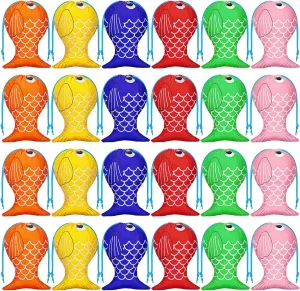 Shappy Little Fisherman Drawstring Bags Drawstring Backpack Bags Girls Boys Party Supplies Camping Favors Colorful Fishing Gift Bags for kids party favors Designs Candy Goody Treat Bags (Cute, 24)