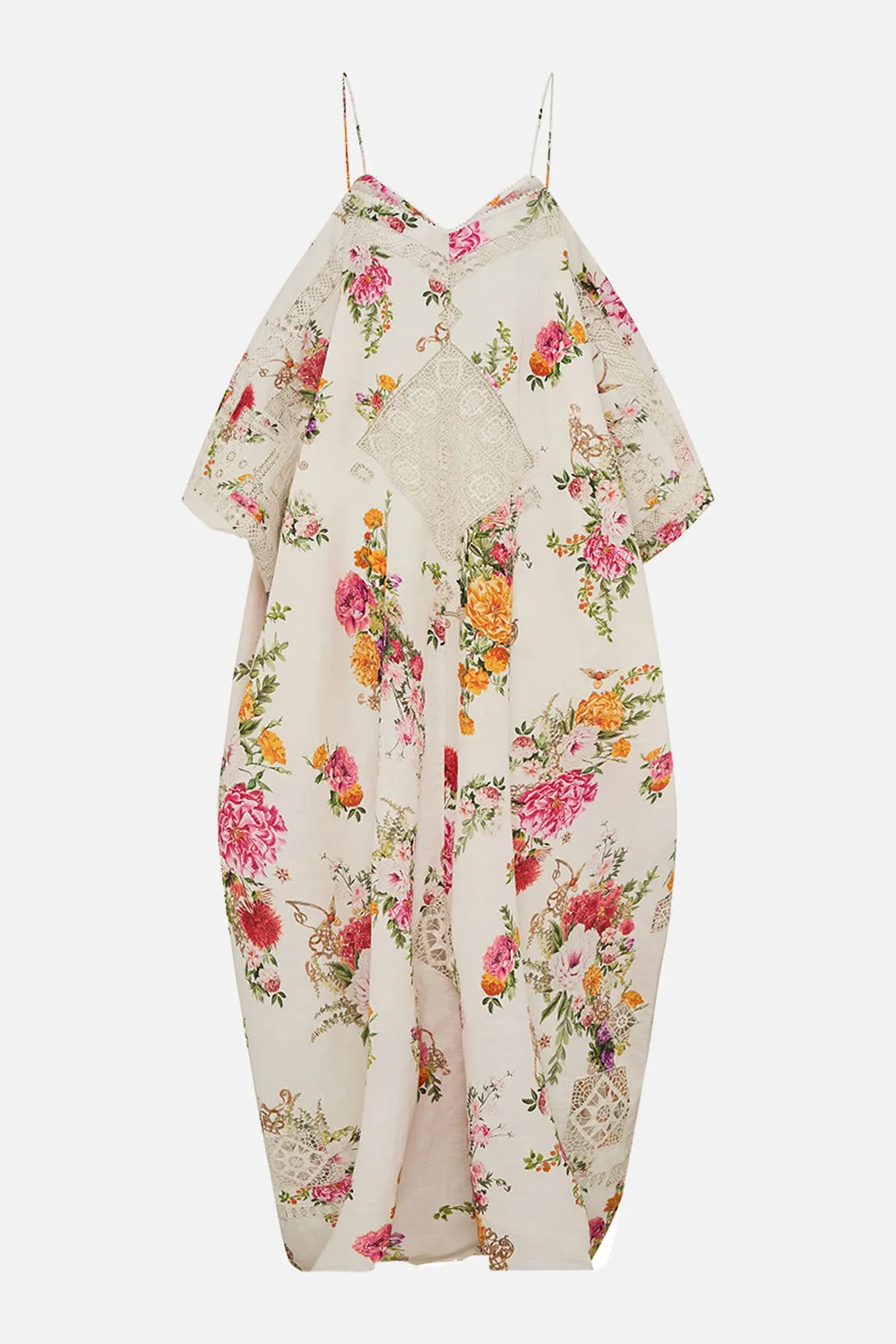 SHOESTRING STRAP KAFTAN EGYPTIAN ROSE