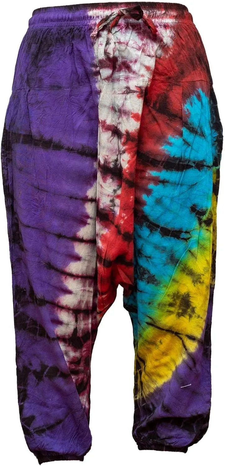 Shopoholic Fashion Children Hippie Harem Loose Boho Trouser Hippy Colorful Kids Retro Comfy Pants