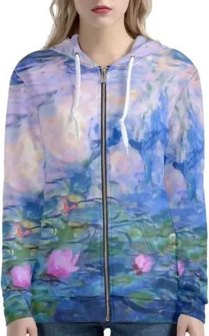 Showudesigns Zip Up Women's Hoodies & Sweatshirts XS-5XL