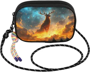 Small Crossbody Bags Elk Sky Cloud for Women Cell Phone Purses Shoulder Bag Handbag with Adjustable Strap