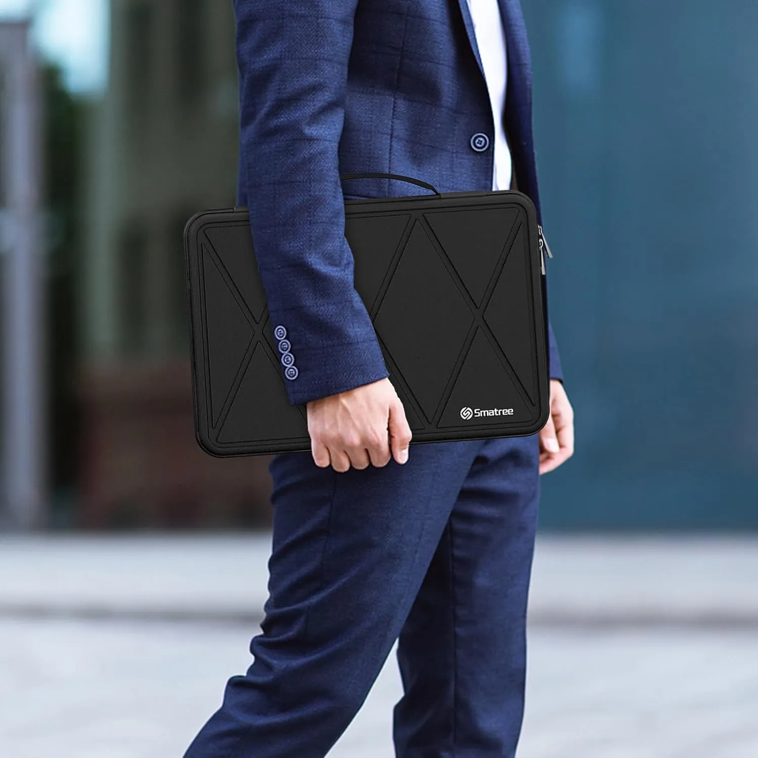 Smatree Hard EVA Protective Sleeve Case Only Compatible for 16 inch Lenovo ThinkPad X1 Fold PC Notebook Bag, Not Fit for Other Laptops, Not Fit for Unfolded State (X8012)