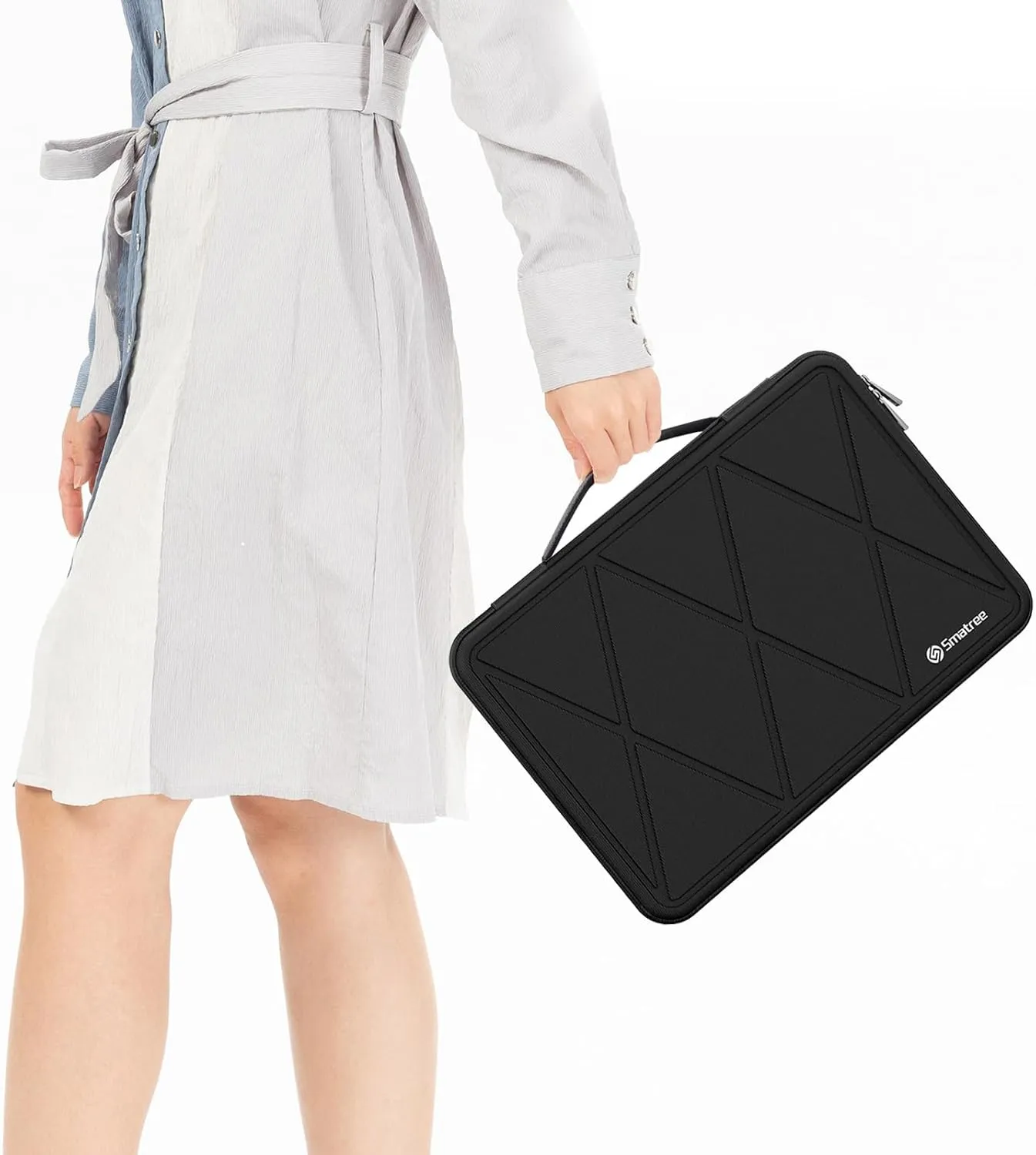 Smatree Hard EVA Protective Sleeve Case Only Compatible for 16 inch Lenovo ThinkPad X1 Fold PC Notebook Bag, Not Fit for Other Laptops, Not Fit for Unfolded State (X8012)