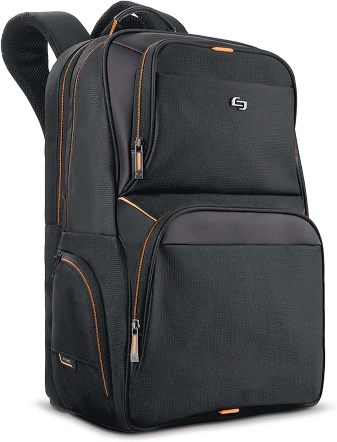 Solo New York UBN701-4 17.3 Inch Laptop Backpack, Black, 17.5 x 11.75 x 8