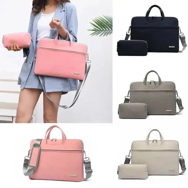 Sophisticated Leather Laptop Bag for the Professional Executive