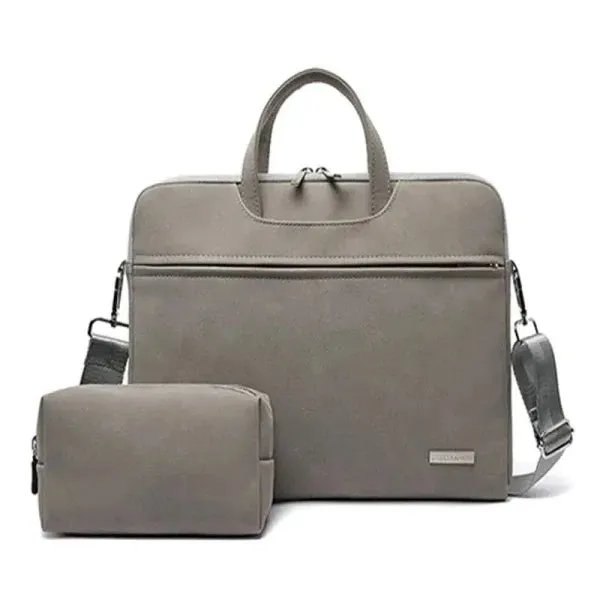 Sophisticated Leather Laptop Bag for the Professional Executive