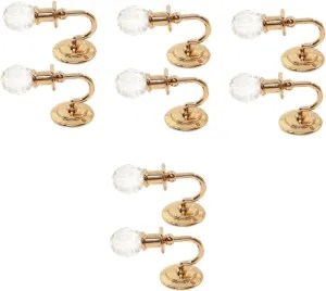 Sosoport 4 Pairs Miniature Wall Lamp Model Lighting Dollhouse Scene Light Realistic Mini Decor