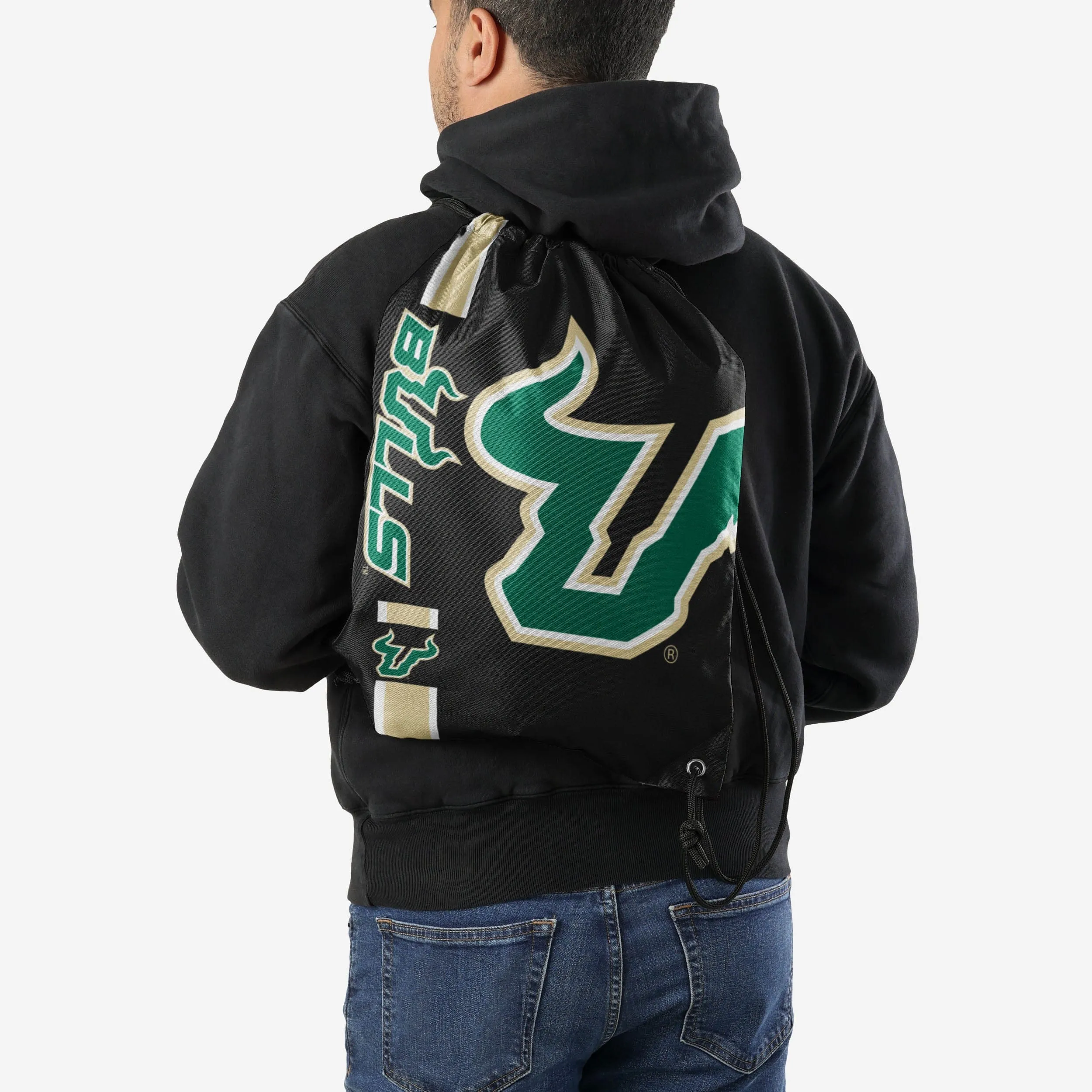 South Florida Bulls Big Logo Drawstring Backpack