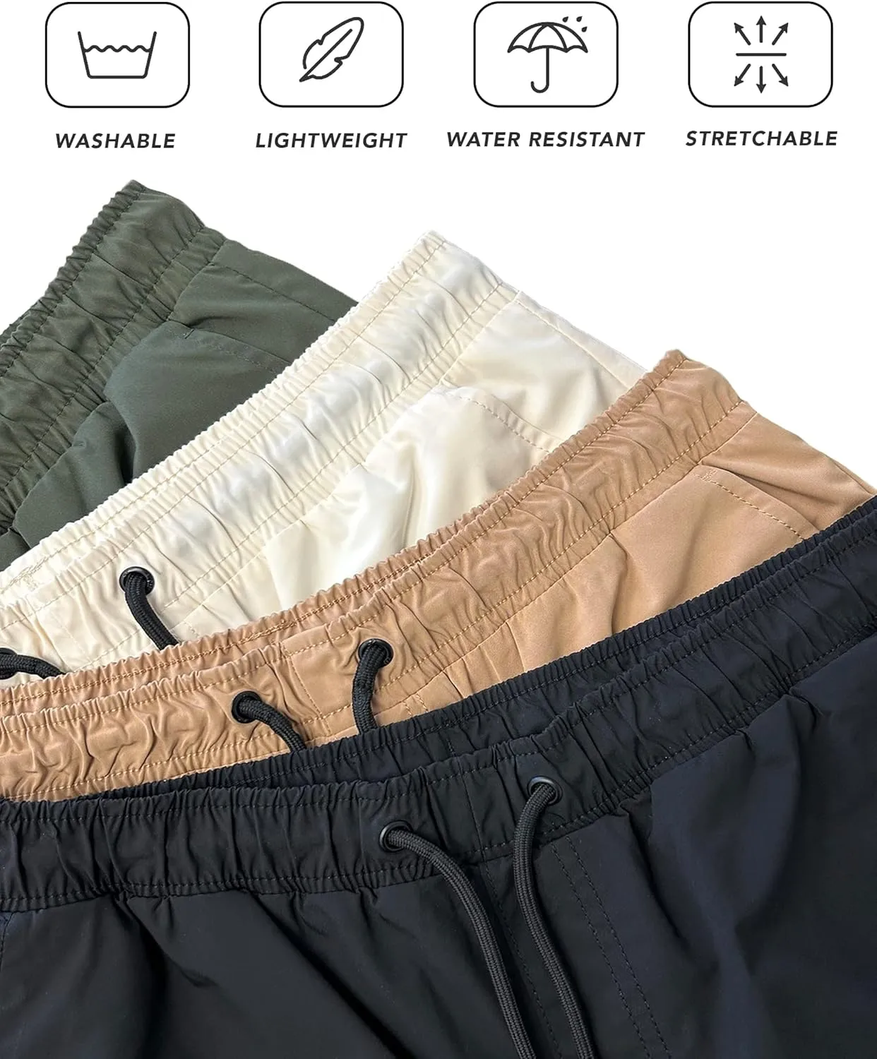 Southpole Men's Active Fleece & Tech Woven Cargo Jogger Pants