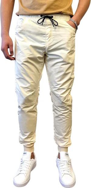 Southpole Men's Basic Tech Woven Track Jogger Pants, Quick Dry, Lightweight, Stretchable