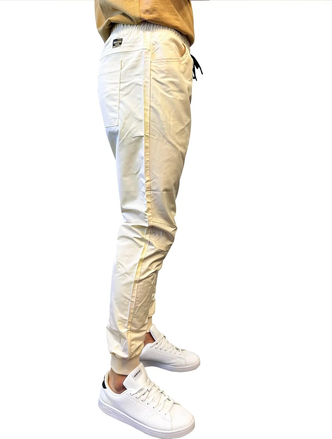 Southpole Men's Basic Tech Woven Track Jogger Pants, Quick Dry, Lightweight, Stretchable