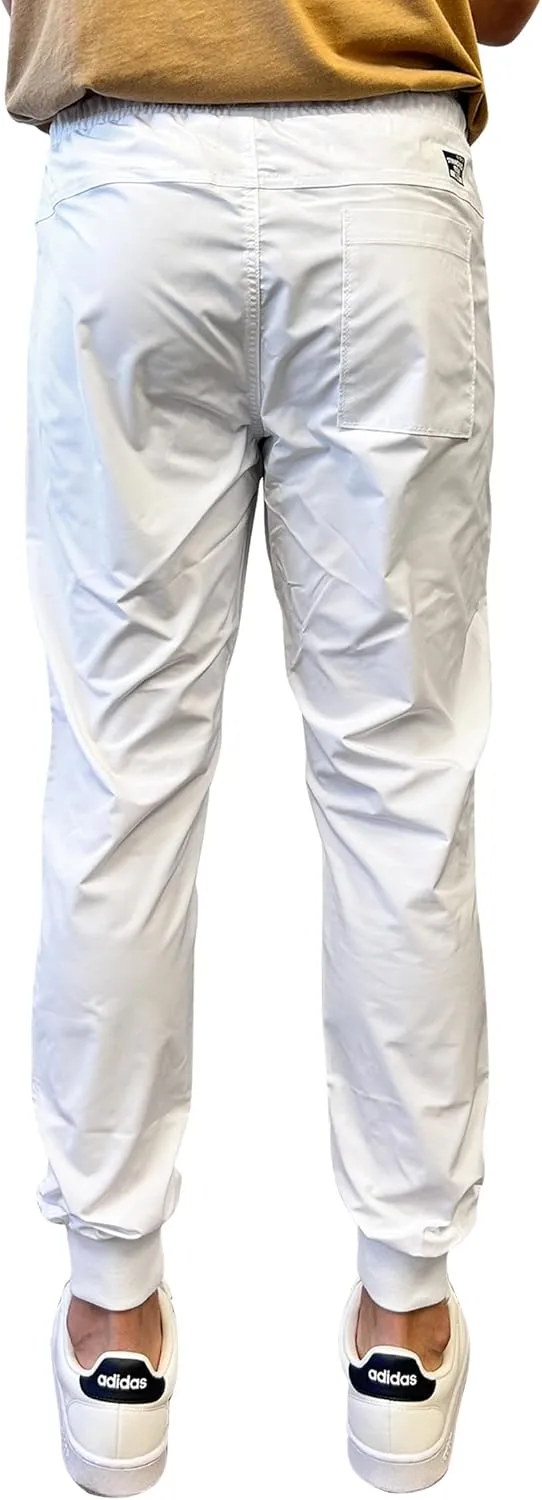Southpole Men's Basic Tech Woven Track Jogger Pants, Quick Dry, Lightweight, Stretchable