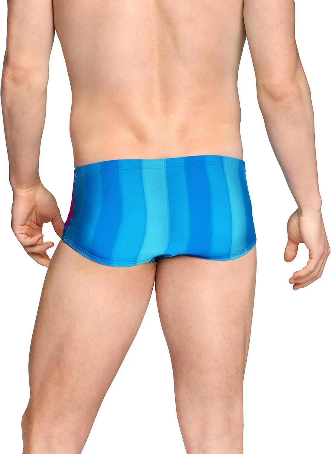 Speedo Men's Swimsuit Euro Brief Endurance Printed