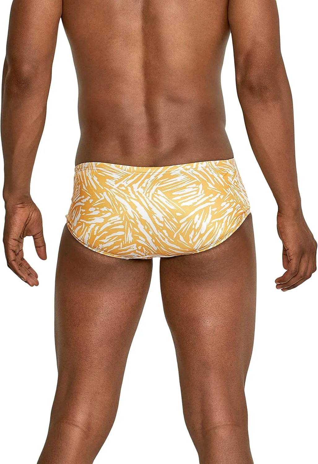 Speedo Men's Swimsuit Euro Brief Endurance Printed