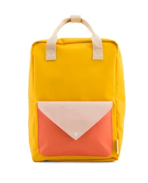 Sticky Lemon Large Backpack, Mustard Yellow