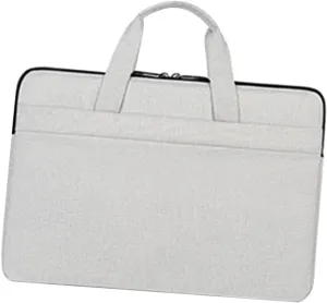 STOBOK 14 Tote Sleeve with Fleece Lining Travel Friendly Bag for School Business Meetings Shock Absorbing Design Handheld Carry