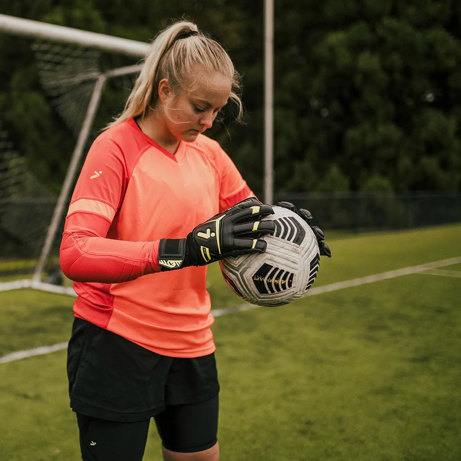 Storelli Women's BodyShield GK Sliders, Performance Soccer Shorts, UV Resistant, Impact Protection, Sweat-Wicking