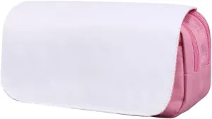 Sublimation Printable Blanks Cosmetic Bags Pencil Case Multipurpose DIY Heat Transfer Makeup Bags Organizer Bag Toiletry Pouch with Removable Flap for Sublimation