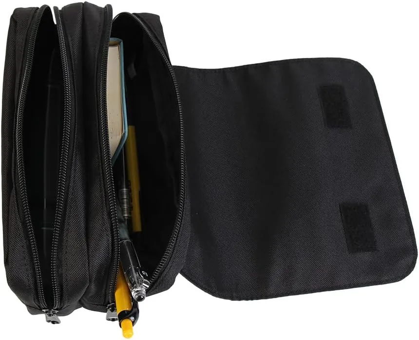 Sublimation Printable Blanks Cosmetic Bags Pencil Case Multipurpose DIY Heat Transfer Makeup Bags Organizer Bag Toiletry Pouch with Removable Flap for Sublimation