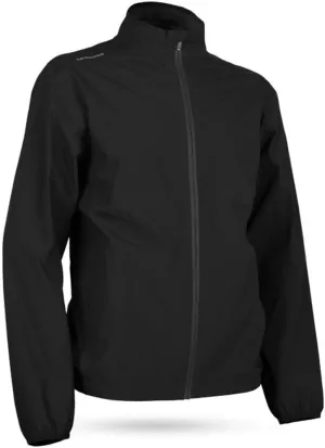 Sun Mountain Mens Monsoon Packable Golf Rain Jacket Black 2Xl
