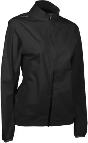 Sun Mountain Women's Monsoon Waterproof Golf Rain Jacket Black M