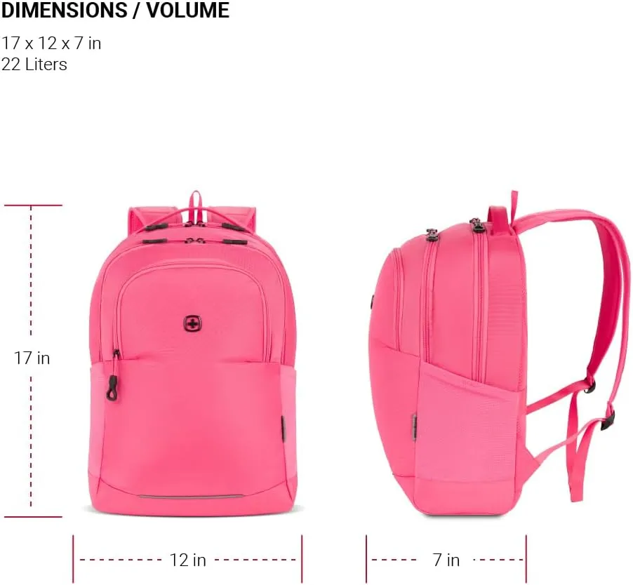 SwissGear Orientation, Pink, 17.75-Inch