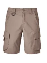 SYZMIK ZS360 MENS STREETWORX CURVED CARGO SHORT