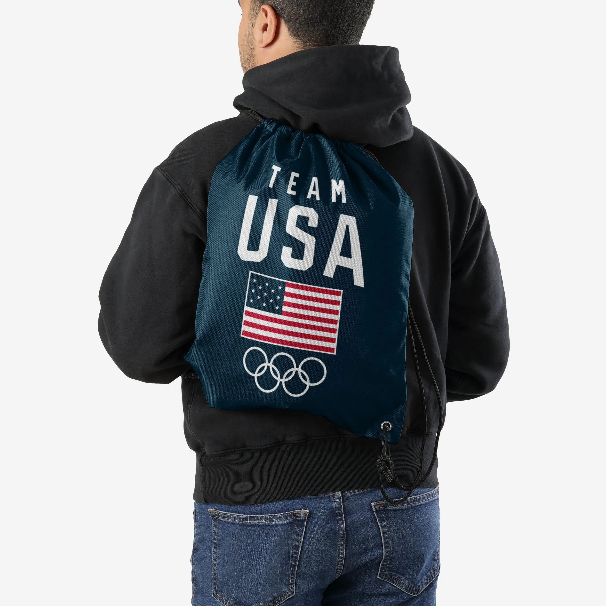 Team USA Big Logo Drawstring Backpack